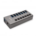 i-tec USB 3.0 Charging HUB 7port + Power Adapter 36 W U3CHARGEHUB7