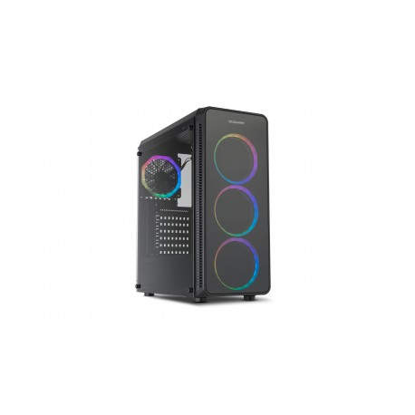 NOX Hummer TGM Midi-Tower Negro