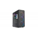 NOX Hummer TGM Midi-Tower Negro