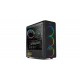 NOX Hummer TGM Midi-Tower Negro