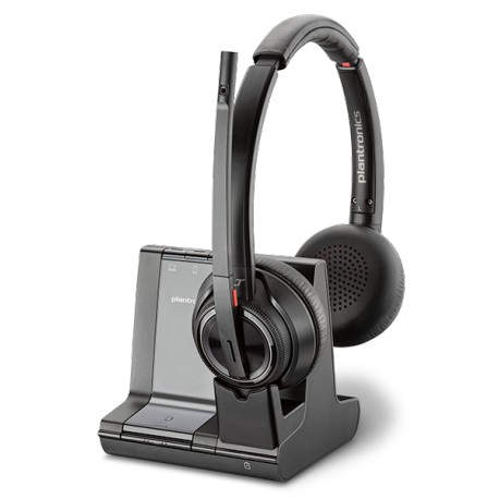 Plantronics Savi W8220/A, UC Binaural Head-band Black 207325-12