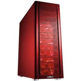 Lian Li PC-A77FR Gran Torre Rojo