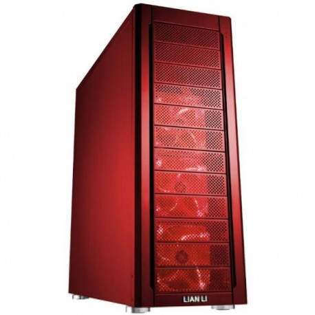 Lian Li PC-A77FR Gran Torre Rojo