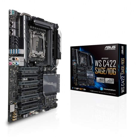 ASUS WS C422 SAGE/10G Intel C422 LGA 2066 (Socket R4) CEB 90SW00J0-M0EAY0