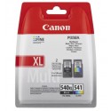 Canon PG-540BK XL/CL-541 Original Negro, Cian, Magenta, Amarillo Multipack 5222B012