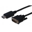 ASSMANN Electronic AK-340301-050-S 5m DisplayPort DVI-D Negro
