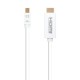 Nanocable Cable conversor Mini DP a HDMI, Mini DP/M - HDMI/M, Blanco, 2m 10.15.4002