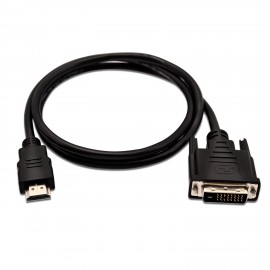 V7 J154511 1m HDMI tipo A (Estándar) DVI-D Negro V7HDMIDVID-01M-1E