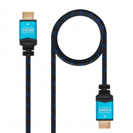 Nanocable Cable HDMI V2.0 4K@60GHz 18 Gbps A/M-A/M, negro, 7.0 m. 10.15.3707