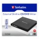 Verbatim Slimline CD/DVD DVD-RW Negro 98938