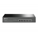 TP-LINK 8 Port Gigabit PoE Switch No administrado Gigabit Ethernet (10/100/1000) Negro TL-SG1008MP