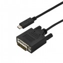 StarTech.com Negro CDP2DVI3MBNL