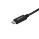 StarTech.com Negro CDP2DVI3MBNL