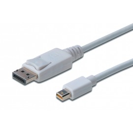 ASSMANN Electronic AK-340102-020-W cable DisplayPort 2m Mini DisplayPort Blanco