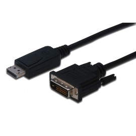 ASSMANN Electronic AK-340301-030-S 3m DisplayPort DVI-D Negro
