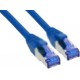 InLine Patch Cable S FTP PiMF Cat.6A halogen free 500MHz blue 5m 76805B
