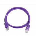 Gembird RJ45/RJ45 Cat5e 0.25m Cat5e U/UTP (UTP) Púrpura