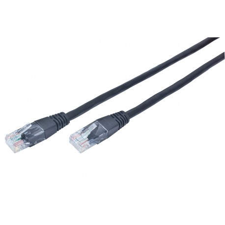 Gembird Patch Cord UTP 0.25m Cat5e U/UTP (UTP) Negro