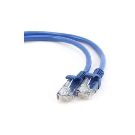 Gembird Patch Cord 0.25m Cat5e U/UTP (UTP) Azul PP12-0.25M/B