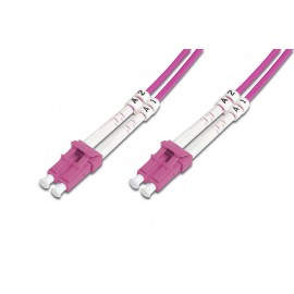 Digitus LC/LC 50/125µ 1m LC Rosa DK-2533-01-4