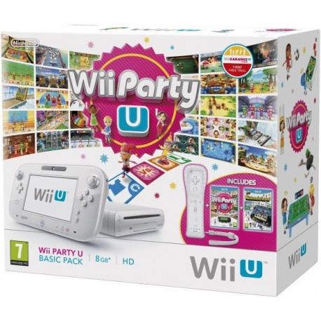 CONSOLA NINTENDO WiiU 8GB Wii PARTY U
