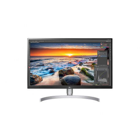 LG 27UL850-W 27'' 4K Ultra HD LED Plana Mate Plata 27UL850-W