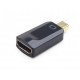 Gembird  Mini Display Port HDMI Negro adaptador de cable A-MDPM-HDMIF-01