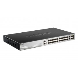 D-Link DGS-3130-30S Gestionado L3 10G Ethernet (100/1000/10000) Negro, Gris DGS313030S