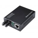 Digitus DN-82010-1 convertidor de medio 1310 nm Multimodo Interno Negro