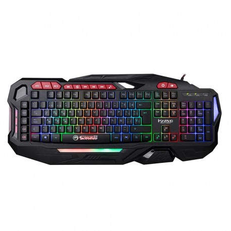 Scorpion TECLADO MEMBRANA GAMING LED (MA-KG760 SP) ESPAÑOL MA-KG760 SP