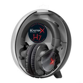 Creative Labs Sound BlasterX H7 Binaurale Diadema Negro auricular con micrófono 70GH033000001