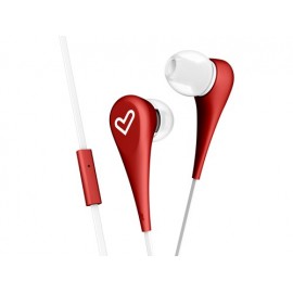 Energy Sistem Style 1+ auriculares para móvil Binaural Dentro de oído Rojo Alámbrico 446001