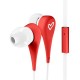 Energy Sistem Style 1+ auriculares para móvil Binaural Dentro de oído Rojo Alámbrico 446001