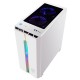 Nfortec Antares Torre Gaming Blanca RGB