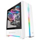 Nfortec Antares Torre Gaming Blanca RGB