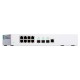 QNAP QSW-308-1C switch No administrado Gigabit Ethernet (10/100/1000) Blanco