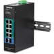 Trendnet TI-PG102I switch Gestionado L2 Gigabit Ethernet (10/100/1000) Negro Energía sobre Ethernet (PoE)