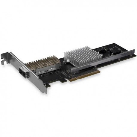 StarTech Tarjeta de Red QSFP+ para Servidores - PCI Express - con Chipset Intel XL710 PEX40GQSFPI