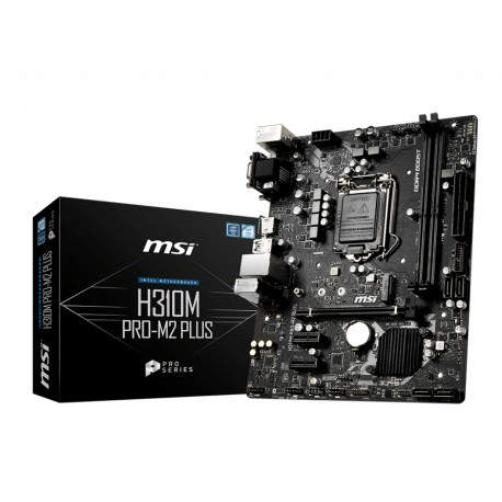 MSI H310M PRO-M2 PLUS placa base LGA 1151 (Zócalo H4) Micro ATX Intel® H310 911-7C08-001