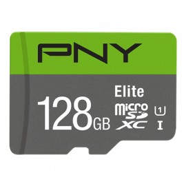 PNY Elite memoria flash 128 GB MicroSDXC Clase 10 UHS-I P-SDU128V11100EL-GE