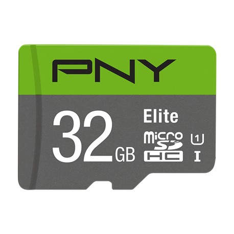 PNY Elite memoria flash 32 GB MicroSDHC Clase 10 P-SDU32GU185GW-GE