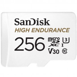 Sandisk High Endurance memoria flash 256 GB MicroSDXC Clase 10 UHS-I SDSQQNR-256G-GN6IA