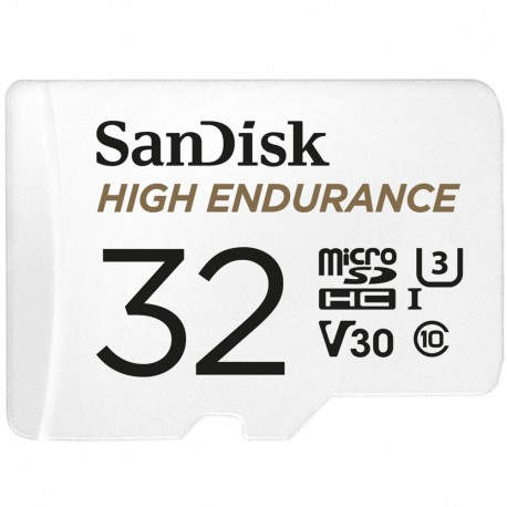 Sandisk High Endurance memoria flash 32 GB MicroSDHC Clase 10 UHS-I SDSQQNR-032G-GN6IA