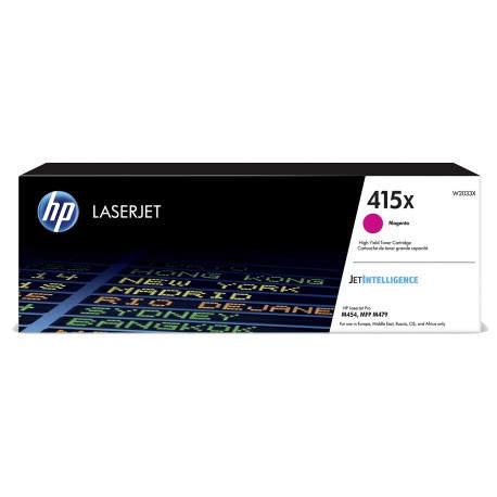 HP 415X Original Magenta 1 pieza(s) W2033X
