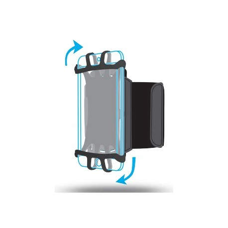 Mobilis ARM BAND 4-6IN . funda para teléfono móvil  (6'') Brazalete caso Negro 030003