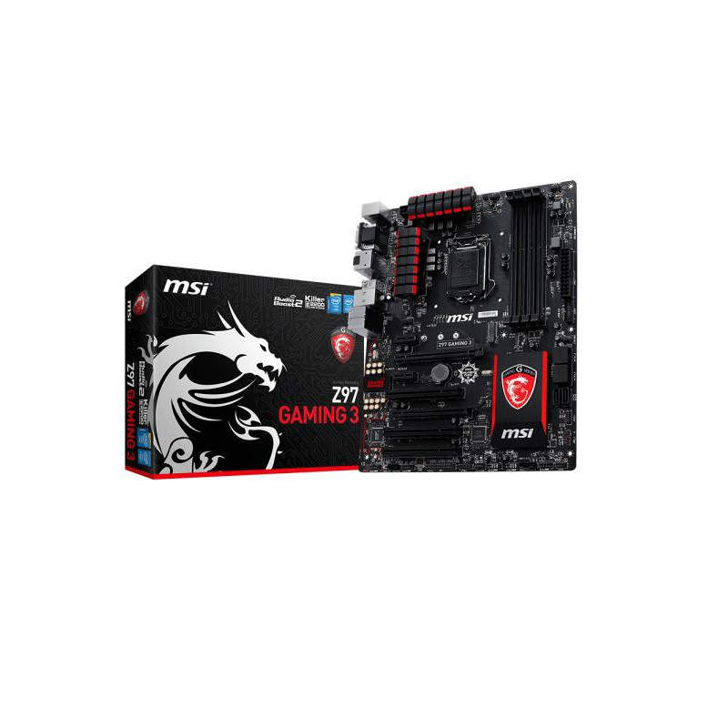 Msi 7918 001r Mainboard Gaming 3 Socket MSI Z97 GAMING 3 7918-001R - ProComponentes