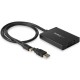 StarTech.com Adaptador Mini DisplayPort a DVI de Enlace Doble - Alimentado por USB - Negro MDP2DVID2