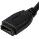 StarTech.com Cable de 15cm de Extensión Alargador HDMI 2.0 de Alta Velocidad - Extensor de Puertos - 4K de 60Hz HD2MF6INL