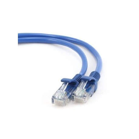 Cable RJ45 CAT5E moldeado 1mt bulk azul PP12-1M/B