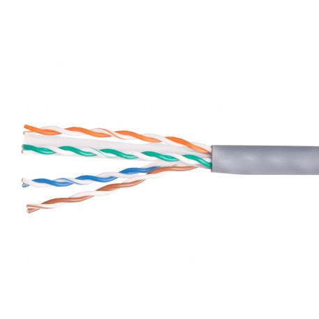 Equip 401496 305m Cat6a U/UTP (UTP) Gris cable de red